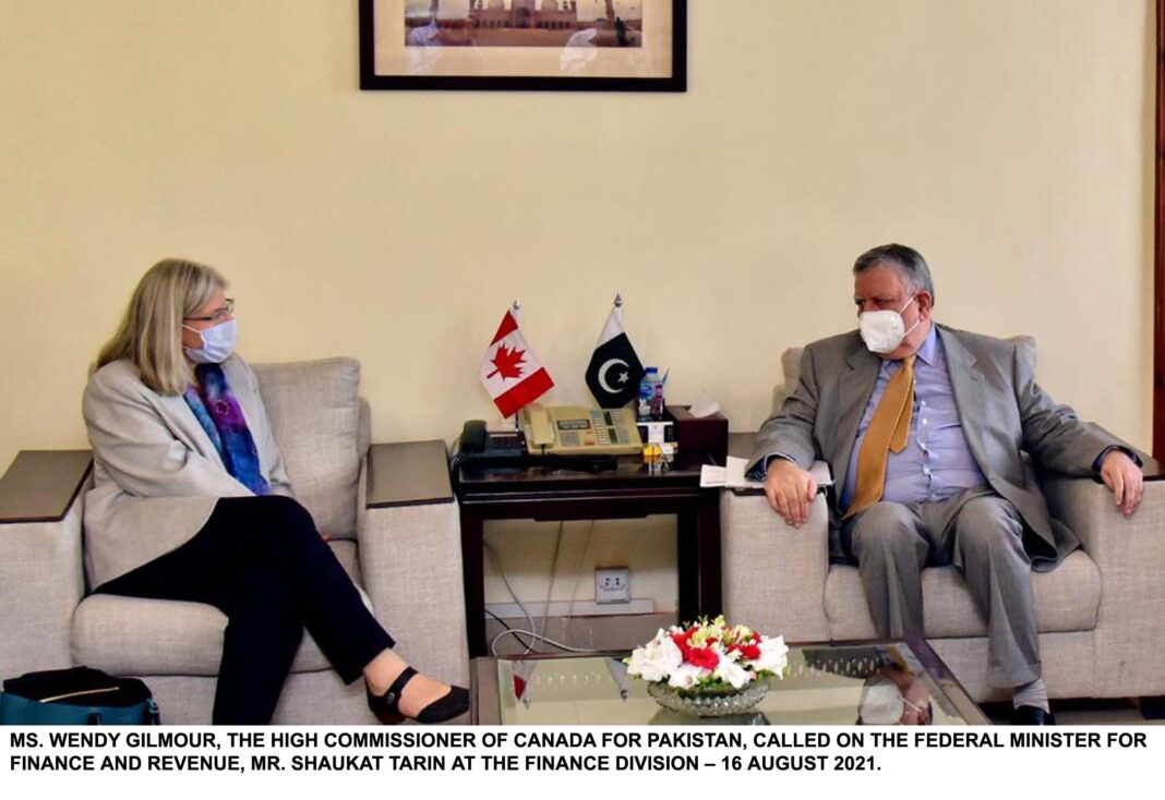 Tarin for strong Pak-Canada business, economic ties