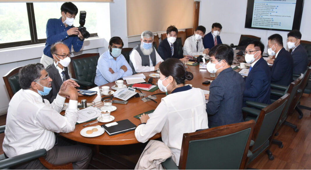 Korea can benefit from germplasm exchange programs of Pakistan :Dr. Muhammad Azeem Khan
