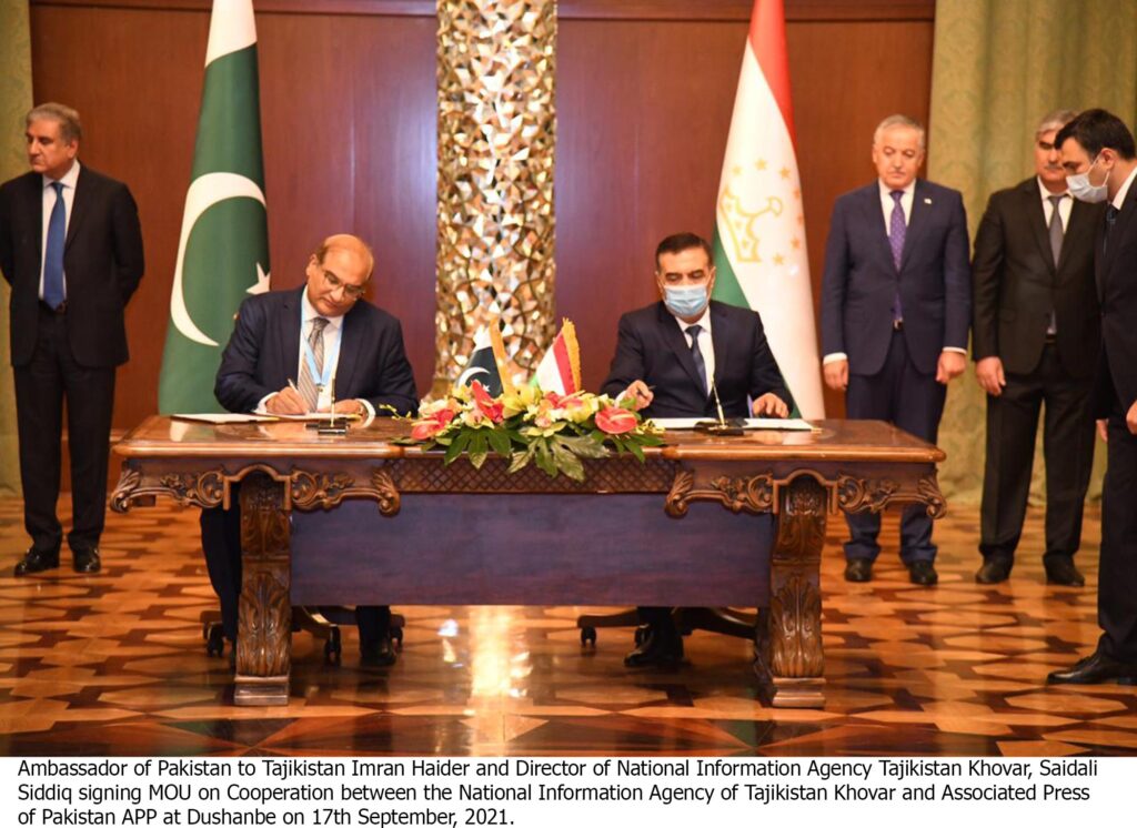 Pakistan, Tajikistan sign agreements, MoUs for cooperation in diverse fields