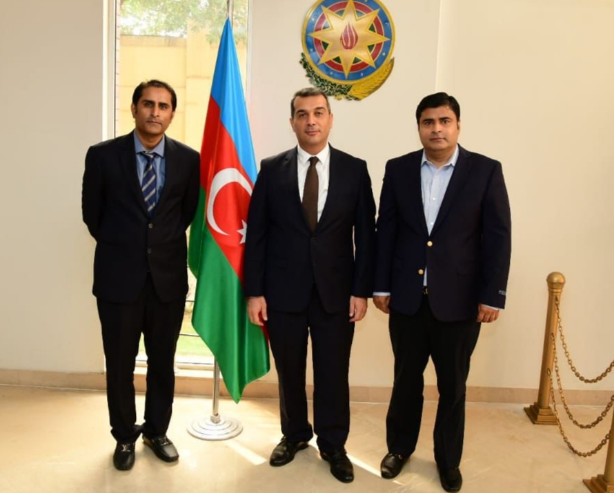 Azerbaijan Ambassador call on Bakhtawari