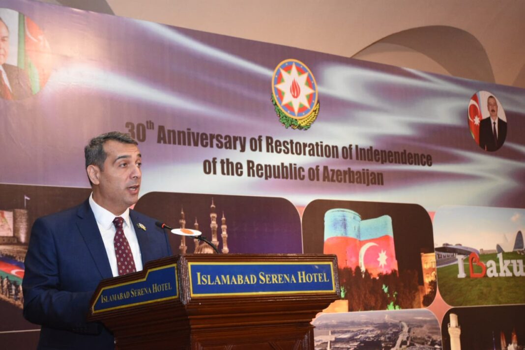 Embassy marks Azerbaijan’s 30th Anniversary of Independence