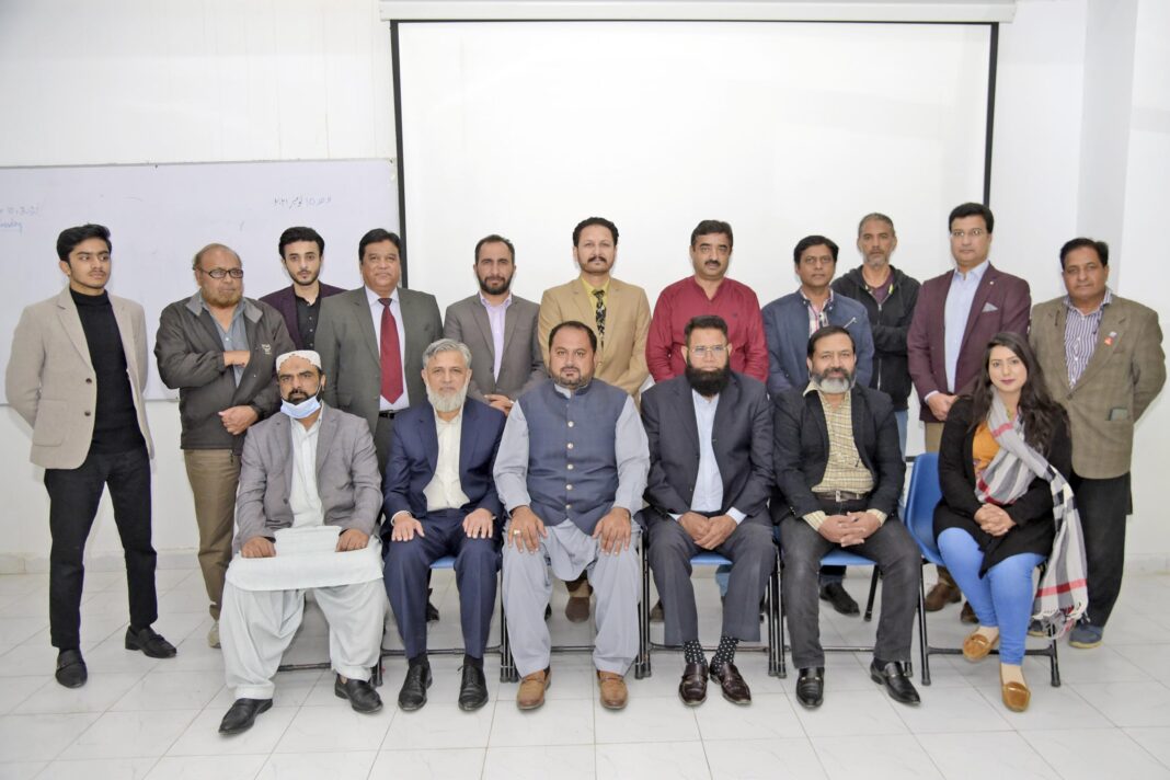 Executive Members of Islamabad Traditional Sports Meeting Held
