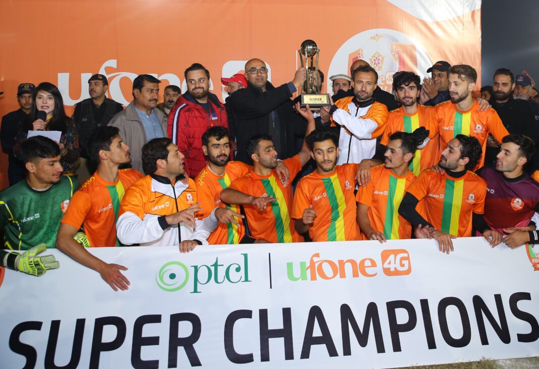 DFA Chitral bags Ufone 4G Football Cup KP title in Final match