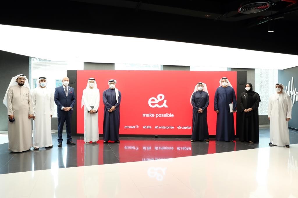 Sheikh Mansour Bin Zayed Al Nahyan announced the launch of e&