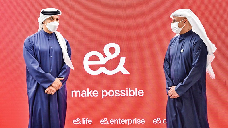Sheikh Mansour Bin Zayed Al Nahyan announced the launch of e&