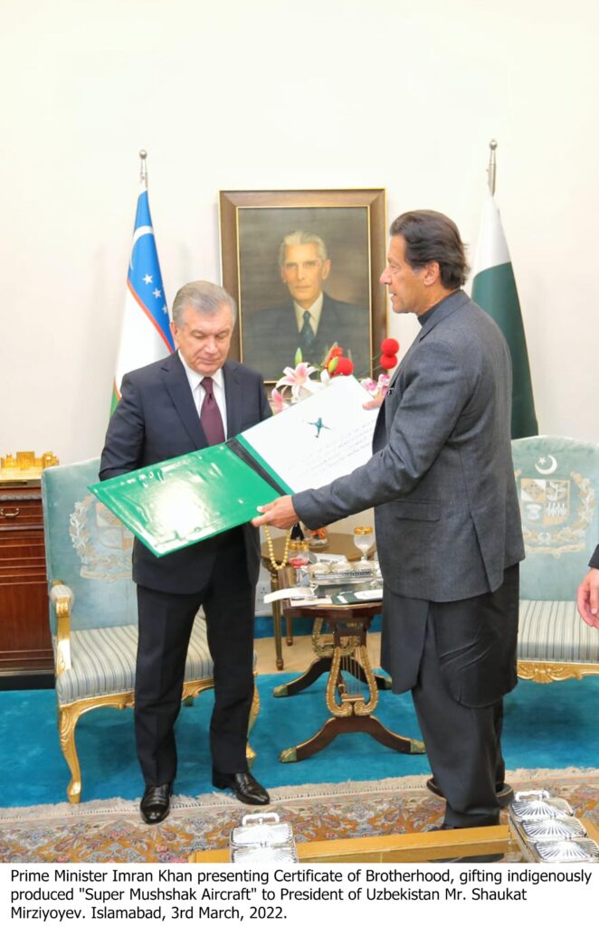 Uzbek President's visit to Pakistan is significant
