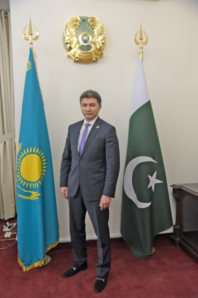 Kazakh President likely to visit Pakistan in September: Ambassador Yerzhan Kistafin