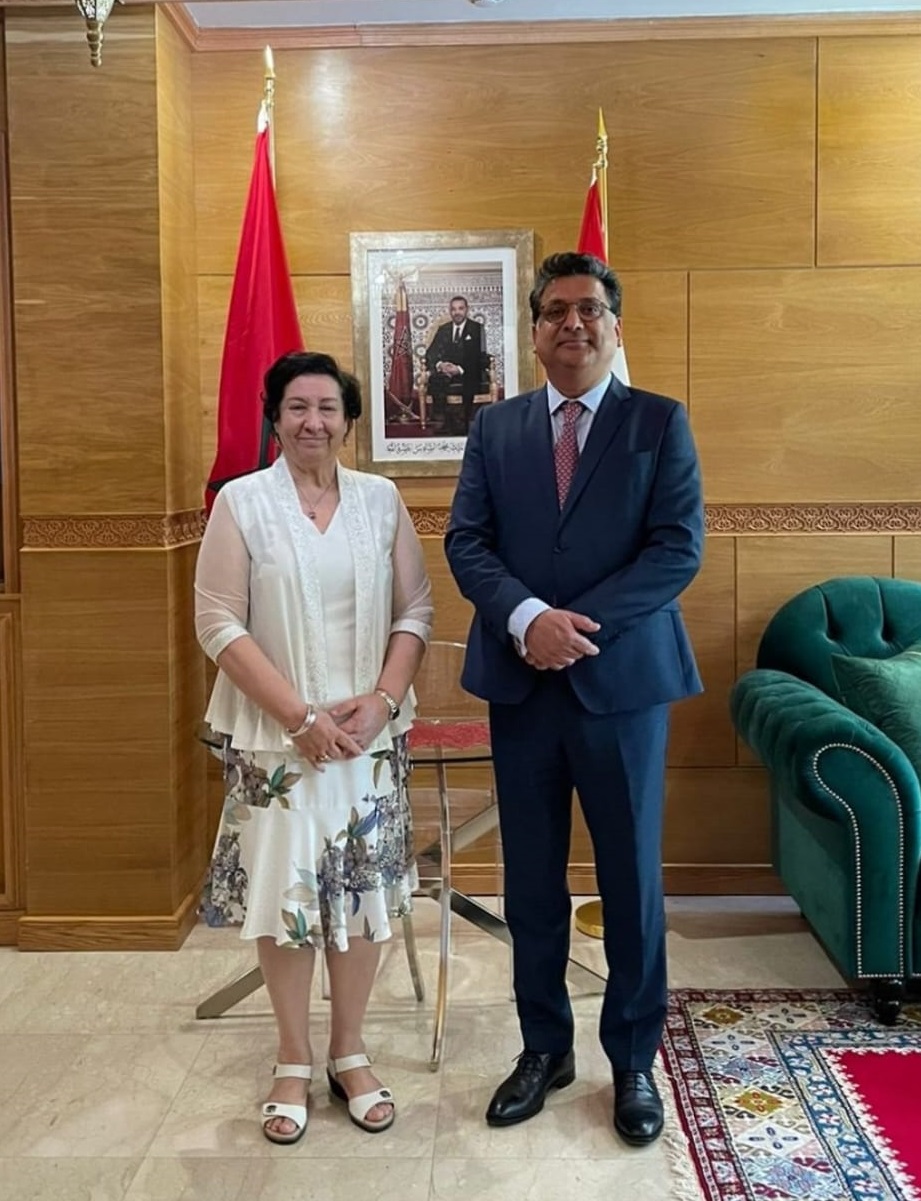 Zaheer A. Janjua meets Moroccan Ambassador in Canada