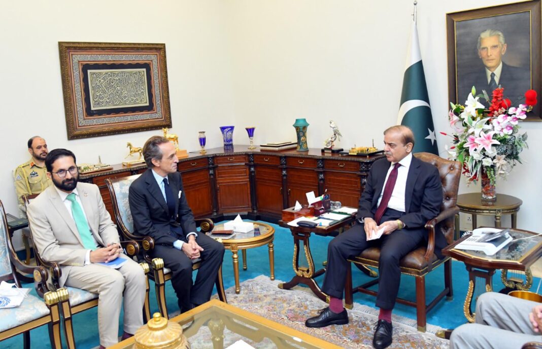 Call on the Prime Minister by the UN resident coordinator in Pakistan