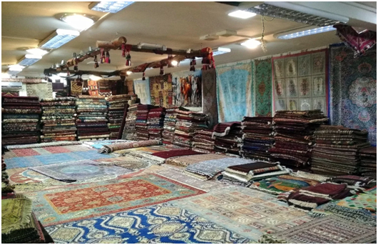 “Khujum”the most creative and attractive carpet factory in Samarkand.
