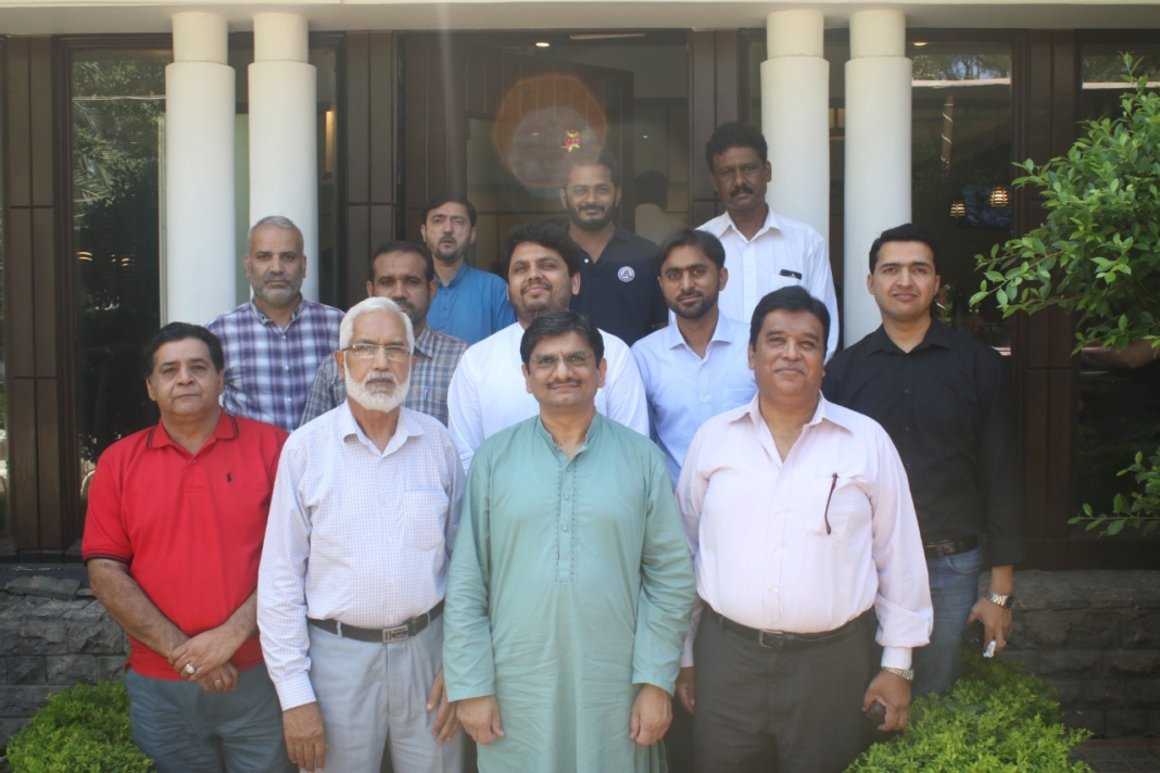 A luncheon was held to honor Muhammad Asif Noor