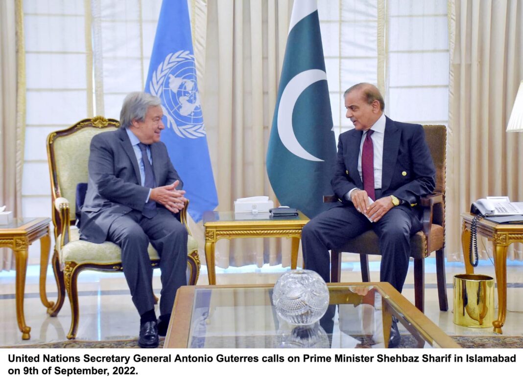 Pakistan needs massive financial support: UN chief