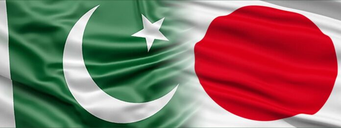 Japan and Pakistan Flag