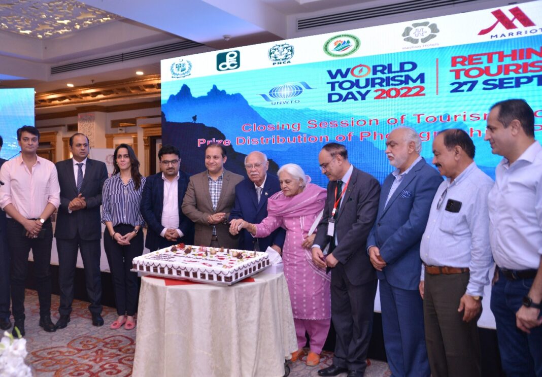 Marriott Hotel sponsors of PTDC national tourism conference in the capital.