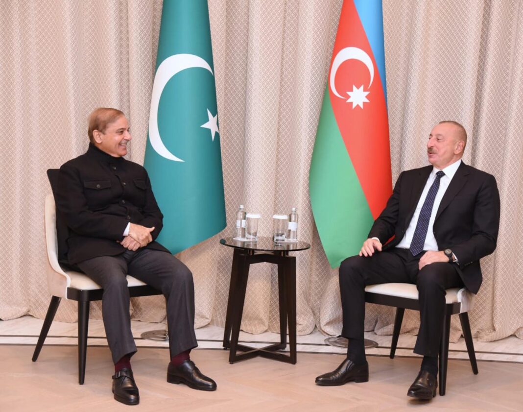 PM meets President of Azerbaijan and discusses bilateral ties, cooperation