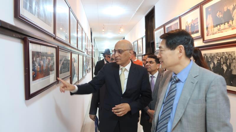 The Pakistani embassy hosted an event with collaboration of CCG , Beijing
