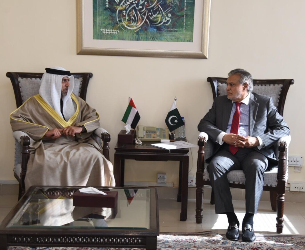 UAE Ambassador called on Federal Minister for Finance