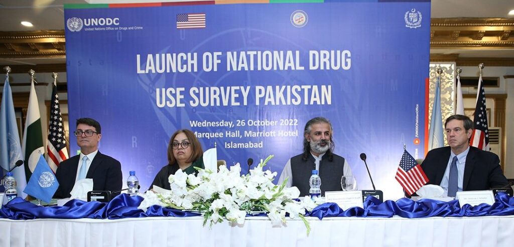 “National Drug Use Survey Pakistan 2022-24, Launched!”