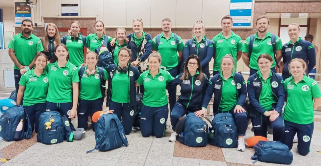 Ireland women team arrives in Pakistan