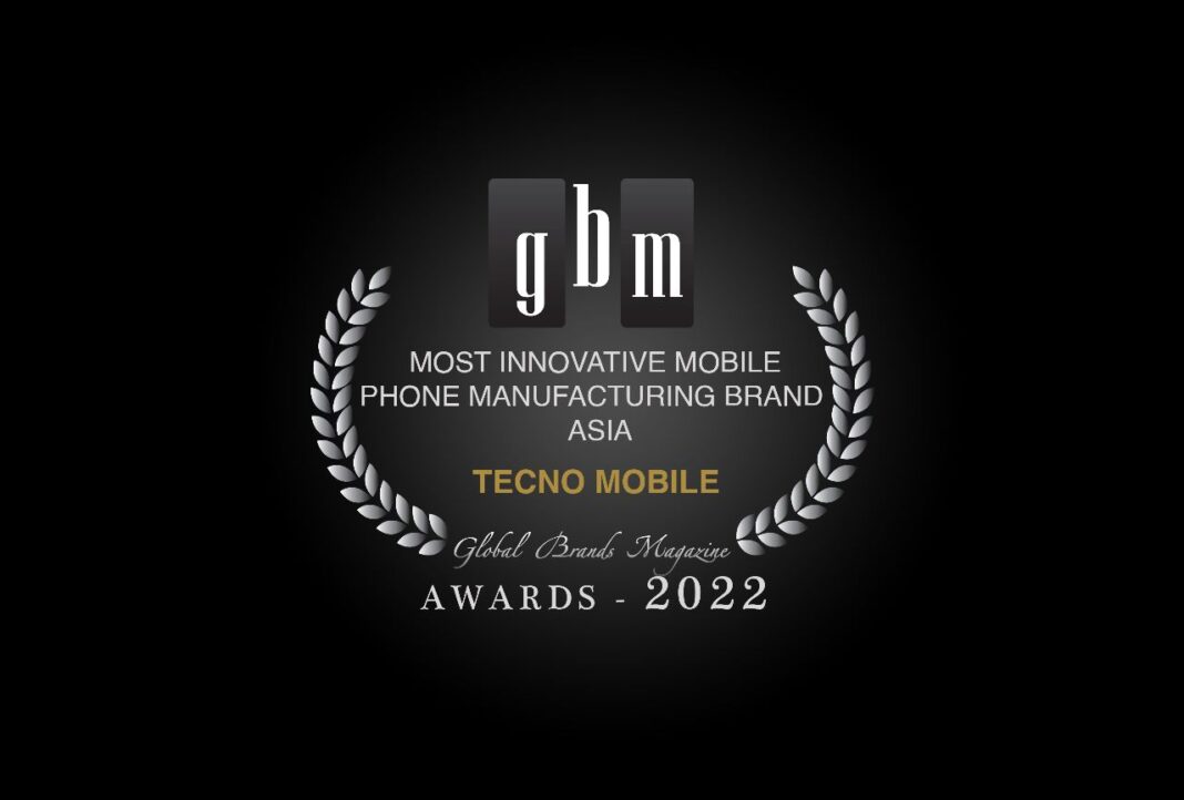 TECNO mobile won ‘Most Innovative Mobile Phone Manufacturing Brand, Asia’