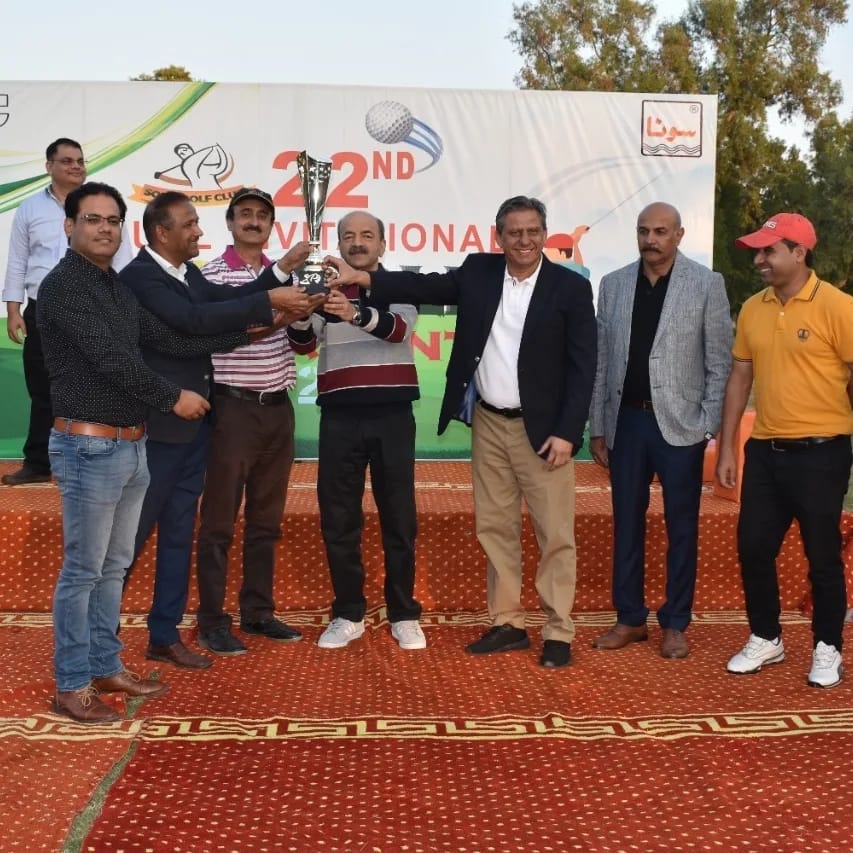 FFC's Green Team Bags Winning Trophy of Sona Golf Tournament 2022