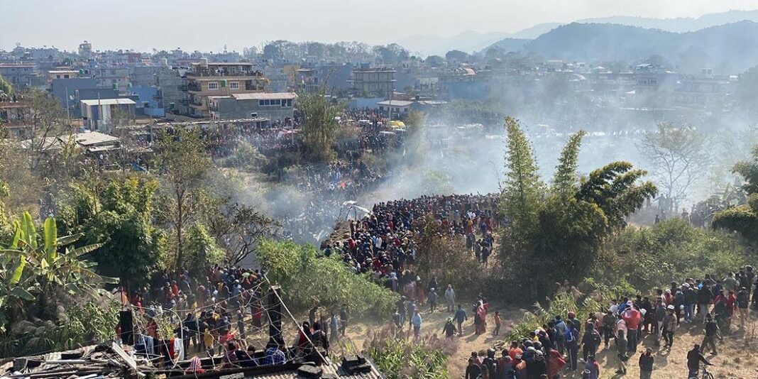 Plane with 72 People On Board Crashes in Nepal