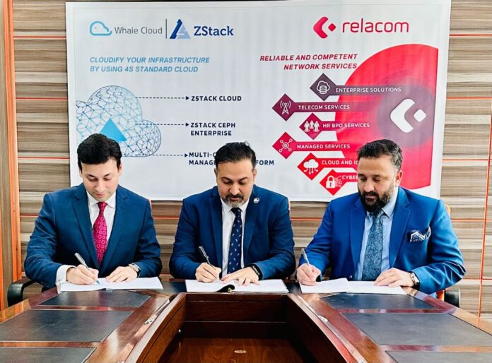 Whale Cloud Technologies (an AliBaba Company) signed Distribution Agreement with Relacom in Pakistan