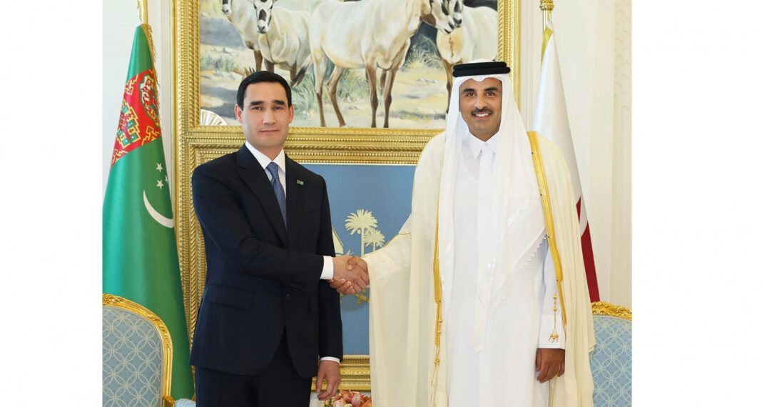 The State Visit of the President of Turkmenistan to Qatar Was Held