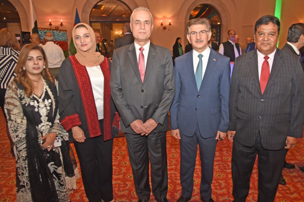 Naveed Ahmad Khan ,Ambassador of Palestine and Ambassador of Iraq