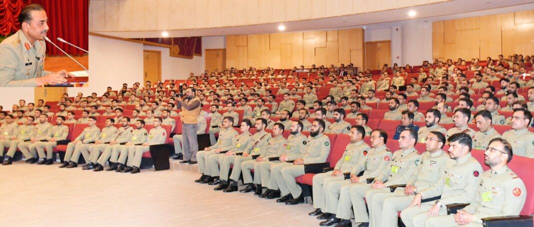 COAS Asim Munir visits Quetta garrison, addresses officers
