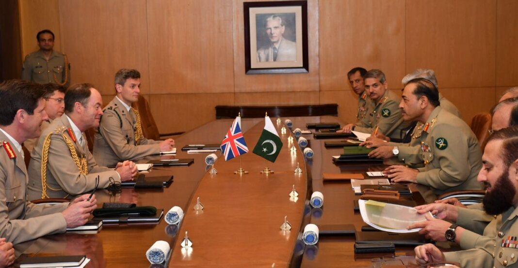 COAS Asim Munir, British CGS discuss regional security issues