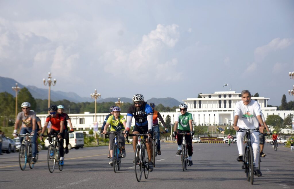 Embassy of Turkmenistan and Serena Hotels encourage Healthy Habits on World Bicycle Day.
