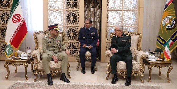 COAS General Syed Asim Munir visited today in Tehran