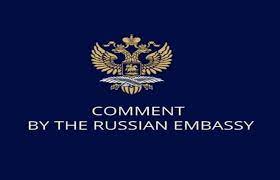 Russian embassy shows dismay on article published in Pakistani newspaper