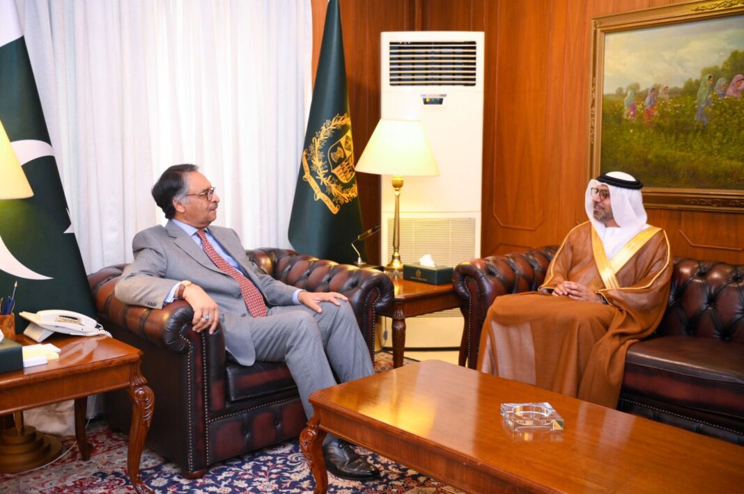 UAE Ambassador called on ​​Caretaker Foreign Minister
