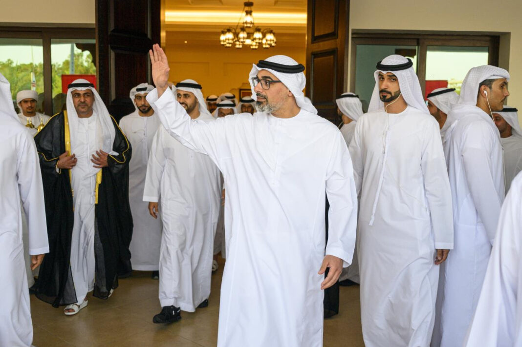 Crown Prince of Abu Dhabi attends Al Kaabi and Al Ketbi weddings