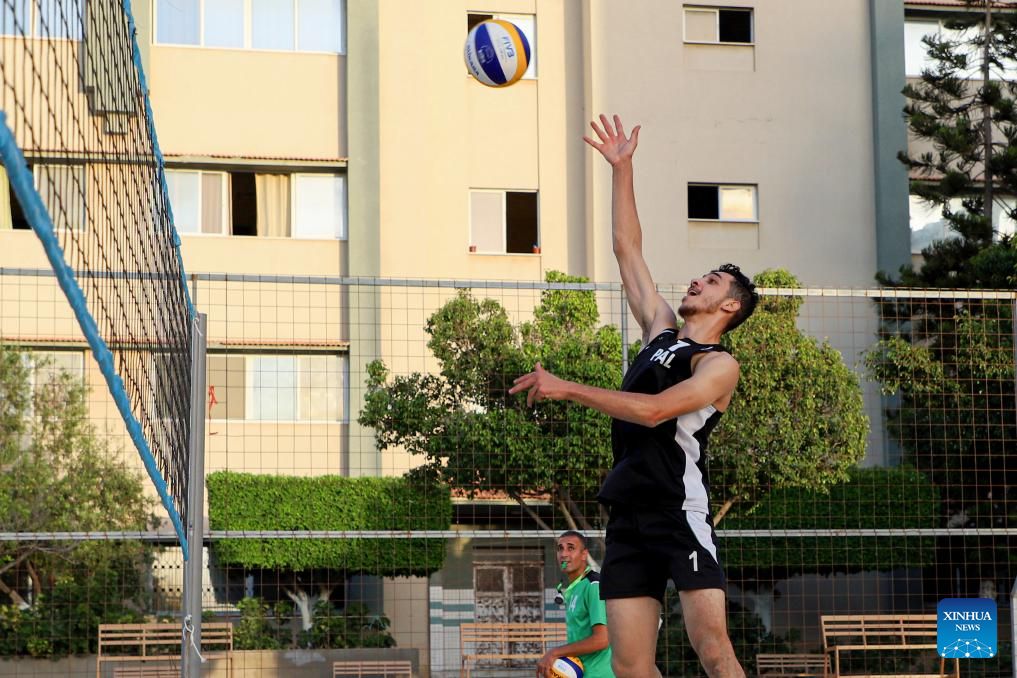 Gaza beach volleyball team chase dreams at Hangzhou Games