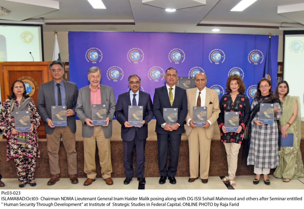 ISSI launches Special Report on “Human Security Through Development”