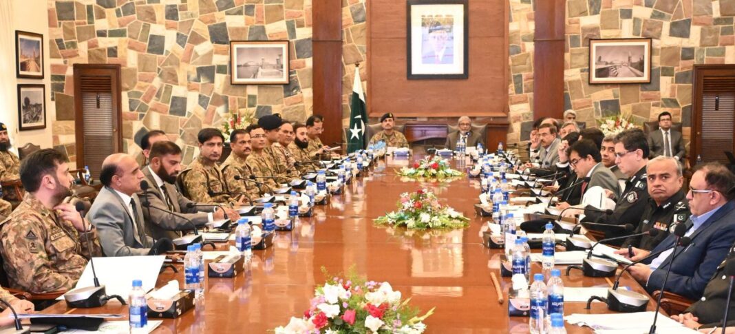 LEAs, Govt dept to continue enforcement actions against illegal activities with full force: COAS