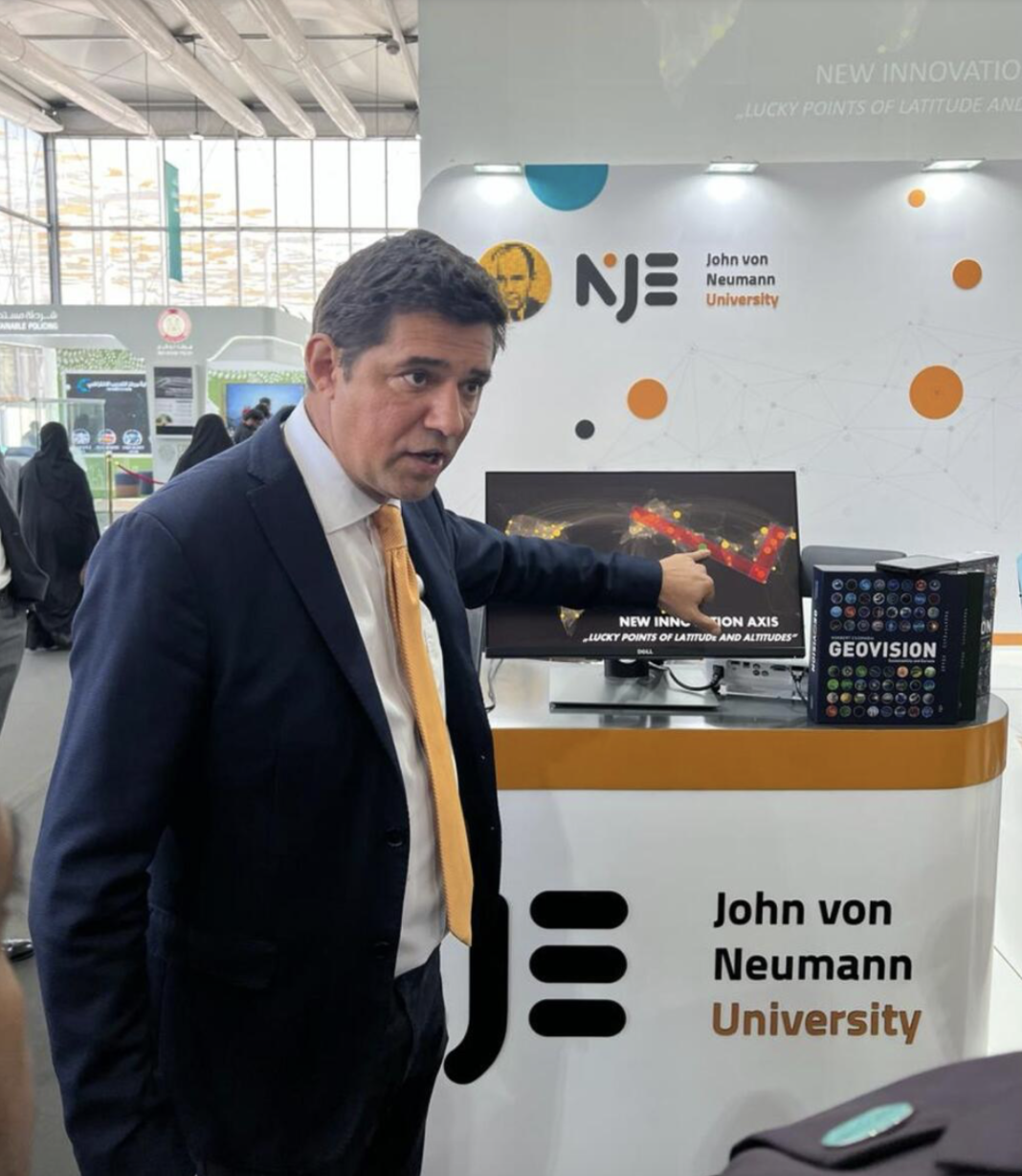 Dr Norbert Csizmadia, President of the Foundation for John von Neumann University.