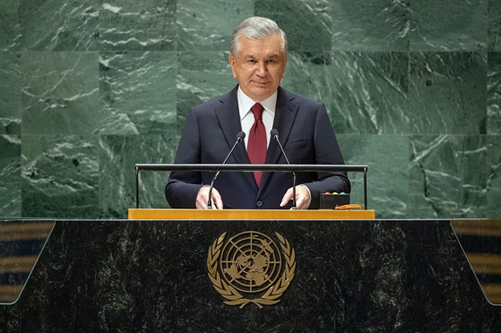 UN General Assembly unanimously adopted a resolution put forward by Uzbekistan on environmental challenges in Central Asia