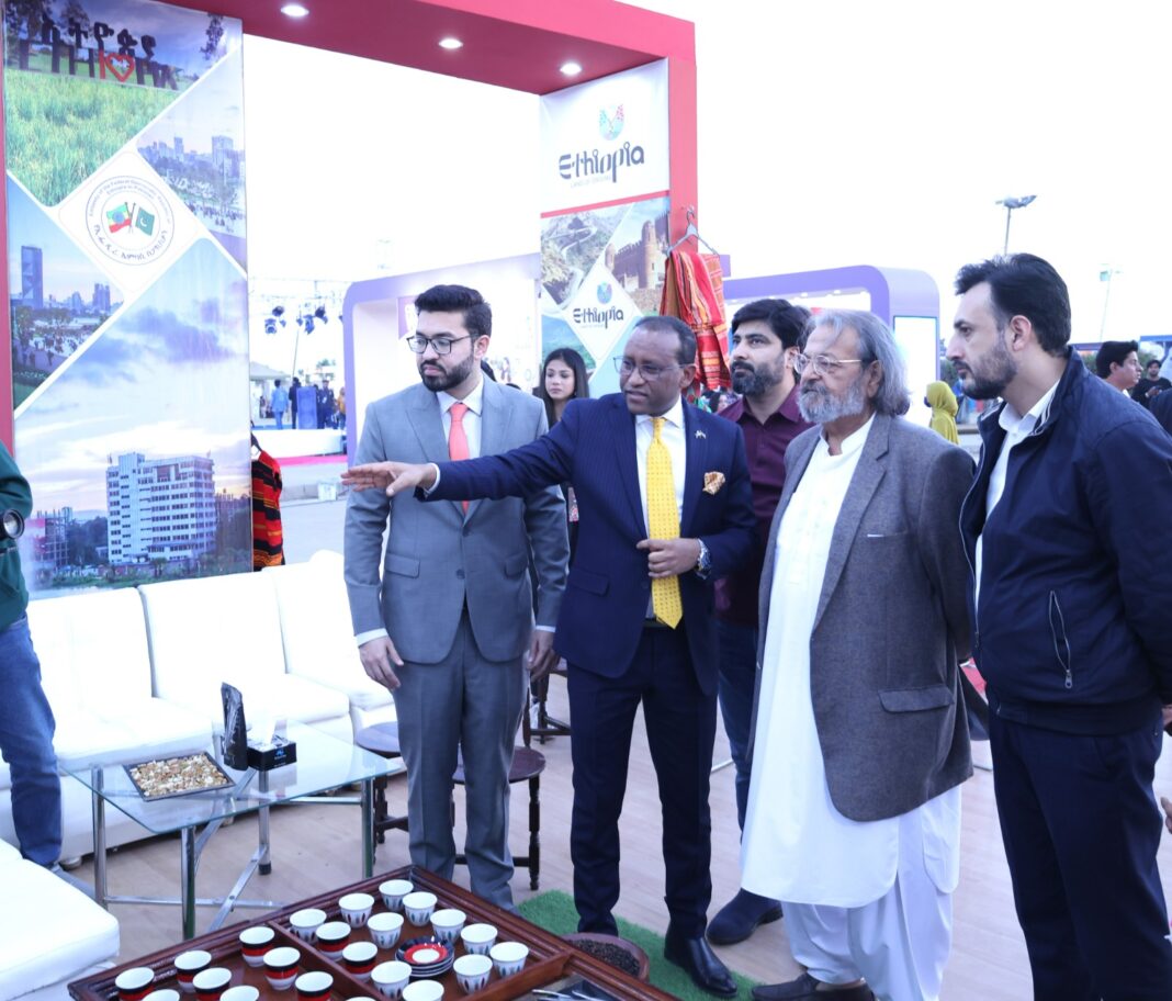 Education Minister Visits Ethiopian Pavilion At Karachi Feast