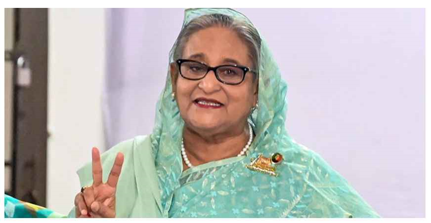 Sheikh Hasina re-elected for 5th term
