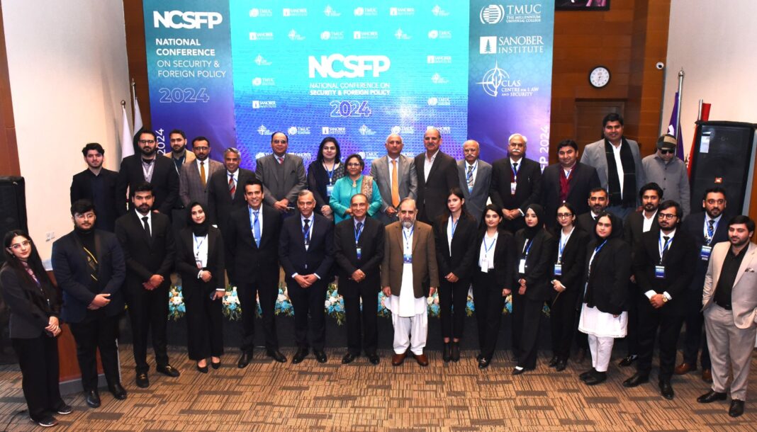 CLAS, SI & TMUC organizes National Conference on National Security & Foreign Policy
