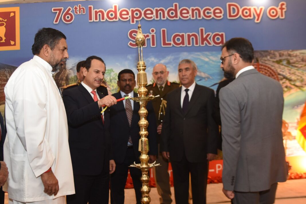 Bilateral success:::: High Commission of Sri Lanka Celebrates 76th Independence Day