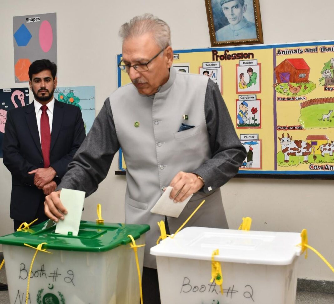 Election 2024: President casts vote; urges countrymen to use their right