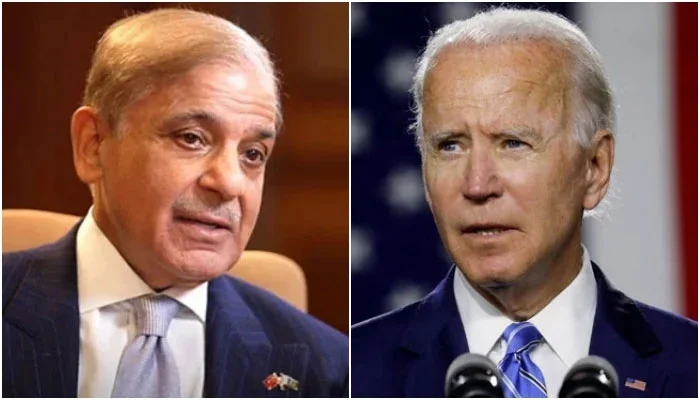 Pakistan desires to work with US for achieving shared goal of peace, PM Shehbaz tells Biden
