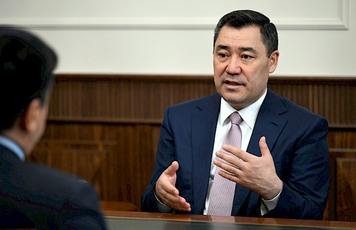 Kyrgyz president explains what sources contributed to economic growth in country