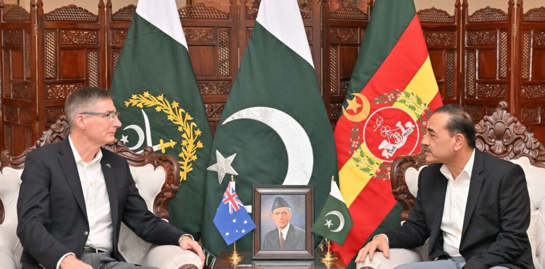 Australian chief of defence forces meets with General Asim Munir COAS
