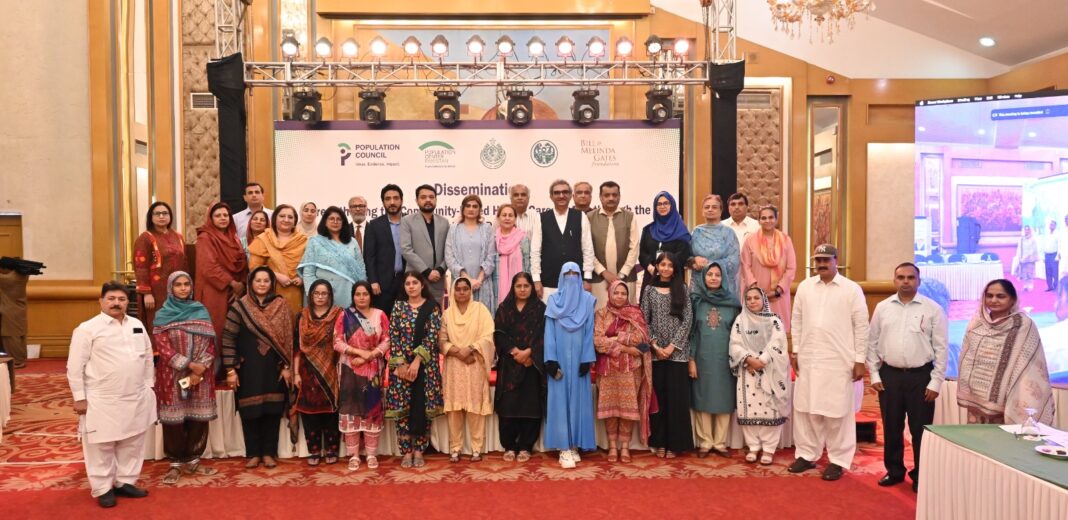 Empowering CMWs Key to Improve Healthcare and Family Planning Indicators in Sindh